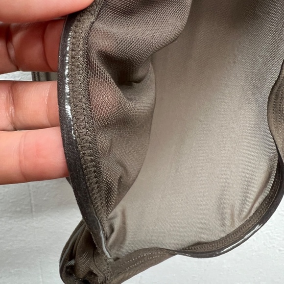 Zara Chic Coquette Feminine Understated Sultry Mesh Womens Bodysuit Size Medium - Picture 4 of 11